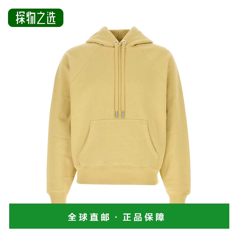 香港直邮Ami Paris 男士 芥末黄棉质卫衣 USW758747399