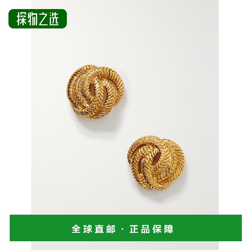 1h可退 香港直邮JENNIFER BEHR 珍妮弗·贝尔 女士 Elaina 镀金耳