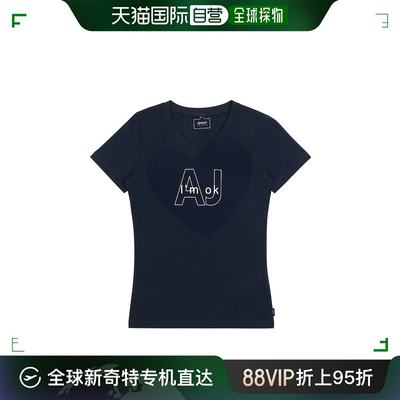 香港直邮Armani Jeans 印花图案T恤 3Y5T595JAJZ