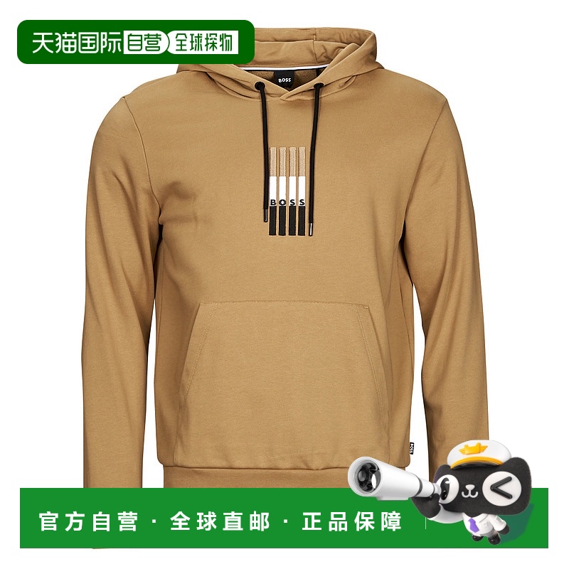 欧洲直邮BOSS 男士 SEEGER 117 卫衣 米色