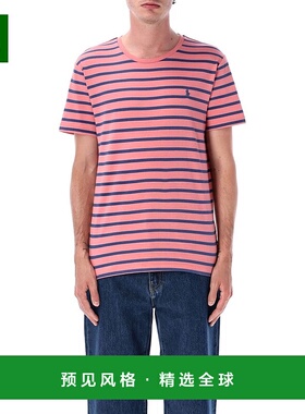 香港直邮Polo Ralph Lauren Polo 拉夫·劳伦 男士 条纹T恤 71093