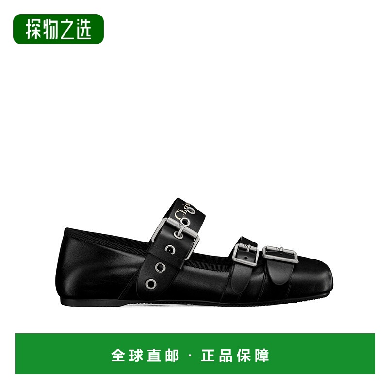 香港直邮Dior 圆头芭蕾鞋 DIOH36QH迪奥