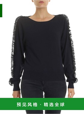 香港直邮SEE BY CHLOÉ 女士针织毛衣 CHS19AMP205204C3 CO 深蓝色