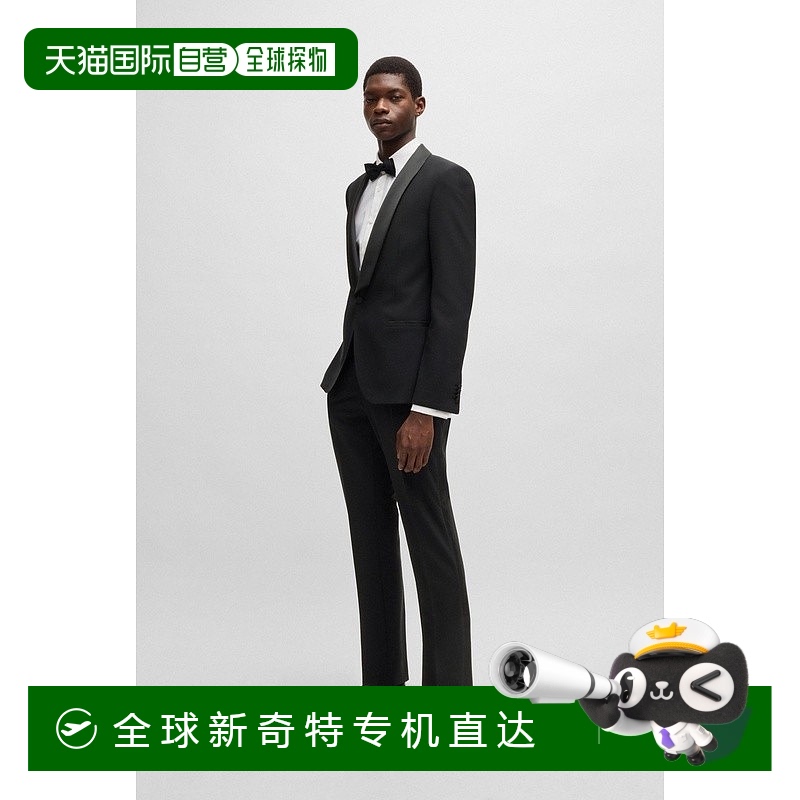 欧洲直邮HUGO BOSS雨果HUGO RED修身西装 采用可水
