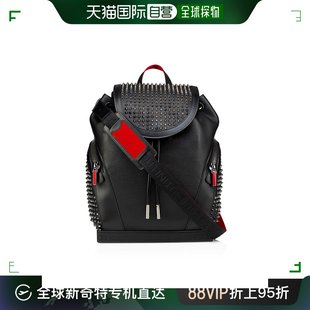 背包 欧洲直邮Christian Explorafunk 钉 Louboutin 小牛皮和鞋