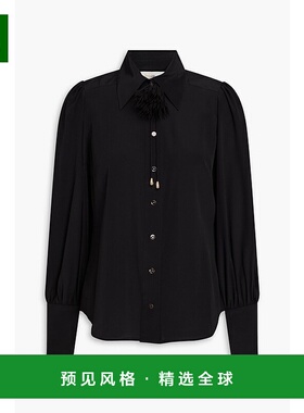 1h可退 香港直邮ZIMMERMANN 女士 双绉衬衫 1629TF24RB black黑色