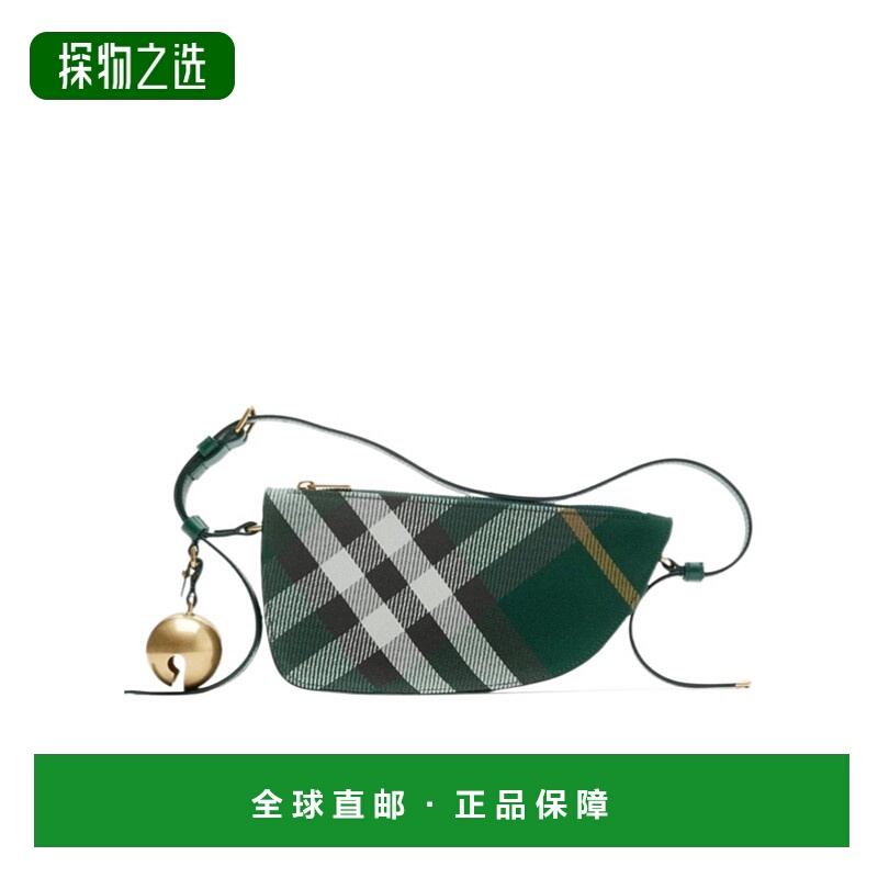 香港直邮Burberry 迷你盾形单肩包 80889861