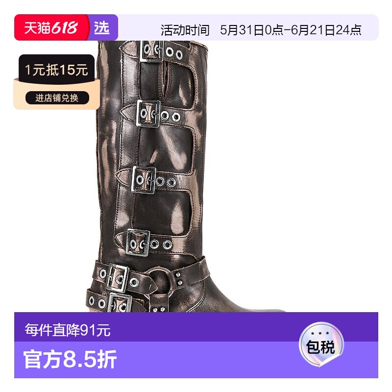 1h可退 香港直邮Steve Madden 史蒂夫·马登 女士 Rocky 靴子 ROC