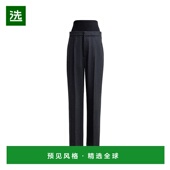 香港直邮Alaia 羊毛休闲裤 AA9P0238W011A直筒裤