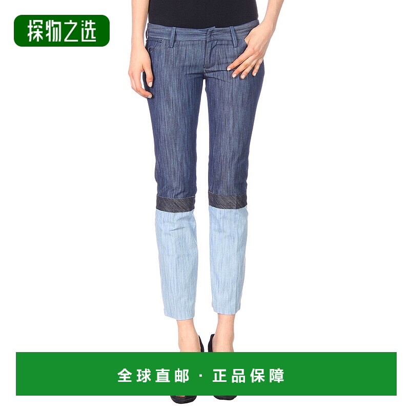 香港直邮Dsquared2 二次方 女士 牛仔长裤 blue蓝色 舒适时尚