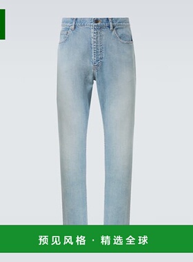 1h可退 香港直邮The Row 男士 Fred 直筒牛仔裤 blue蓝色 舒适时