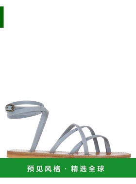 1h可退 香港直邮K.JACQUES 女士 人字拖 blue蓝色 舒适时尚凉鞋