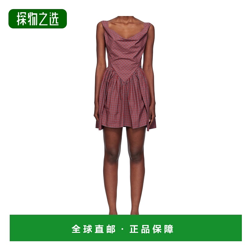 香港直邮Vivienne Westwood Sunday 迷你连衣裙 1101039HW0179