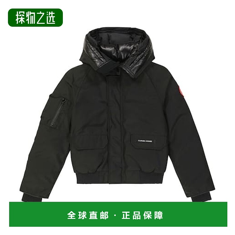 1h可退 香港直邮Canada Goose 加拿大鹅 男童 Chilliwack down 短