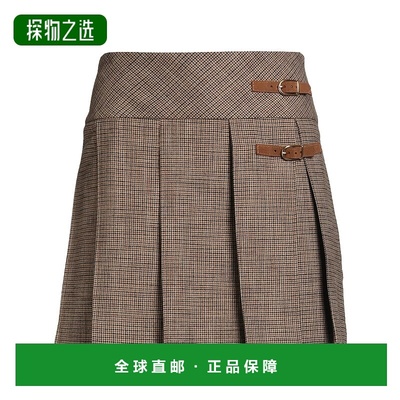 香港直邮Sandro 女士 迷你半身裙 beige米色 舒适时尚