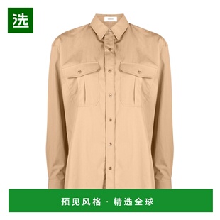 香港直邮WARDROBE.NYC 女士衬衫 W5002R03CAMEL SS2023 卡其色