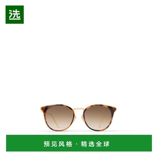 Super 1h可退 2025新品 Vision圆形太阳镜 欧洲直邮LV