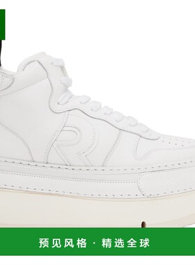 1h可退 香港直邮R13 女士 白色 Riot 高帮运动鞋 R13WS024S002A