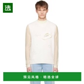 白色做旧马甲 1h可退 FUS15KT06WHI Wang 男士 香港直邮Feng Chen