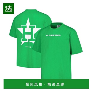1h可退 【美国直邮】PLEASURES普莱勒斯男士 T恤 短袖上装简约时