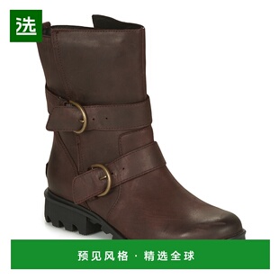 欧洲直邮SOREL 女鞋 秋冬 雪地靴 PHOENIX MOTO厚底鞋
