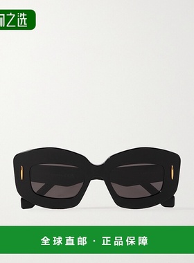 香港直邮LOEWE 罗意威 女士 Screen 方形框醋纤太阳眼镜 LW40114I