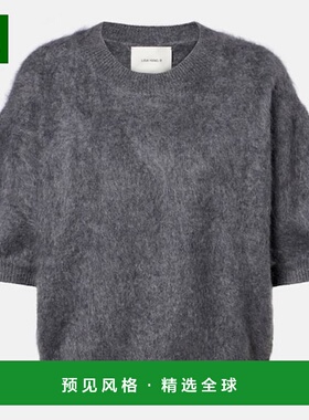 1h可退 香港直邮LISA YANG 女士 Juniper 羊绒毛衣 grey灰色 舒适