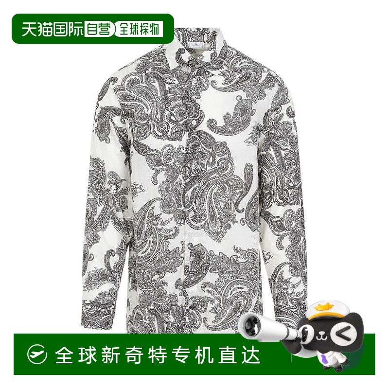 香港直邮Etro 翻领长袖衬衫 MRIC00129气质减龄舒适百搭高级感