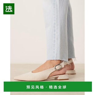 1h可退 香港直邮ASOS 女士 Leonora fabrication 设计露跟芭蕾舞(