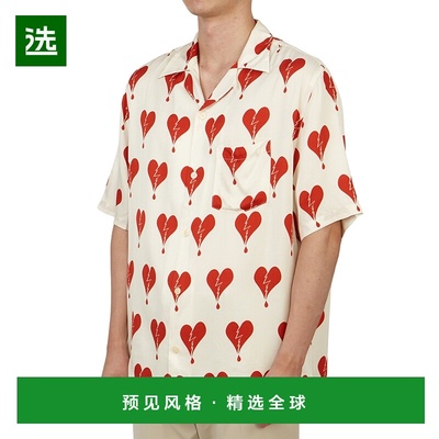 1h可退 香港直邮Allsaints 男士 MS118Y 本色衬衫 MS118YECRU