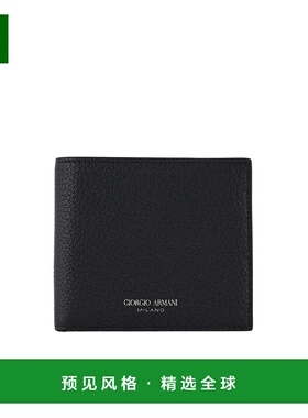 香港直邮Giorgio Armani 印花皮革钱包 Y2R122YR56J