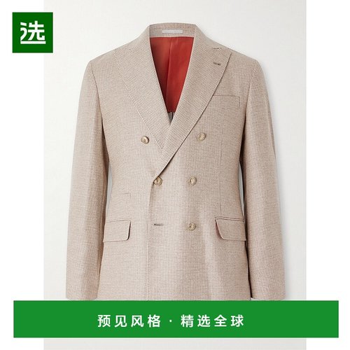 香港直邮Brunello Cucinelli 布内罗·古奇拉利 男士 Puppytooth