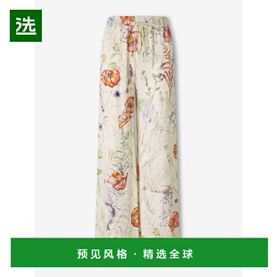 香港直邮ALEXANDER MCQUEEN 女士休闲裤 819000QZAQV9015IVORY