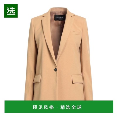 1h可退 香港直邮Fabiana Filippi 女士 西装外套 brown棕色 舒适