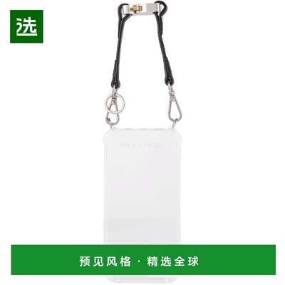 香港直邮1017 ALYX 9SM 女士 透明 Leather Strap iPhone 12 手机