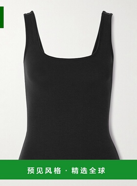 香港直邮SKIMS 女士 Soot 棉混纺针织背心 APTNK2516SOOT性感吊带