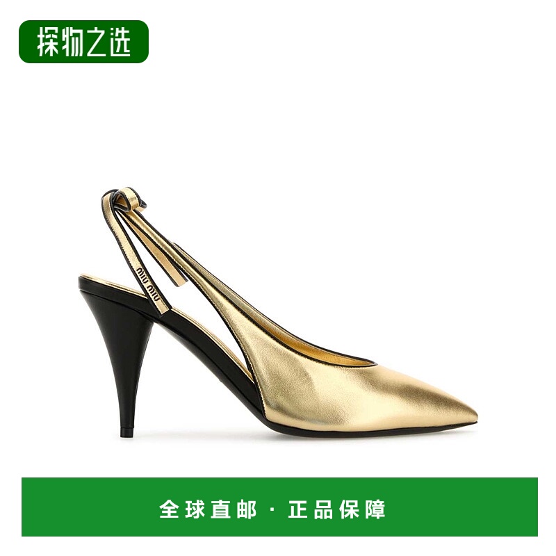 香港直邮Miu Miu 尖头高跟凉鞋 5I430EX20F085