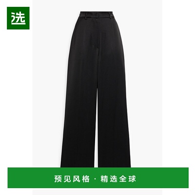 1h可退 香港直邮Nanushka 女士 Zoelle 缎面阔腿裤 NW24RSPA02499