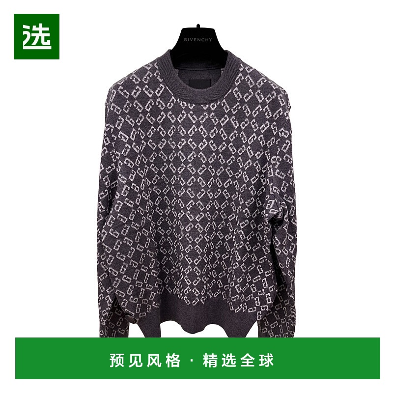 香港直邮Givenchy 徽标圆领毛衣 BM90TH4YKY纪梵希