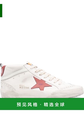 1h可退 香港直邮GOLDEN GOOSE 女士 圆头系带休闲鞋 GWF00122F004