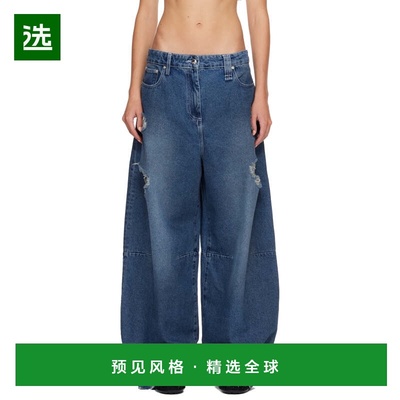 1h可退 香港直邮Simone Rocha 蒙娜·罗莎 女士 蓝色 Embellished