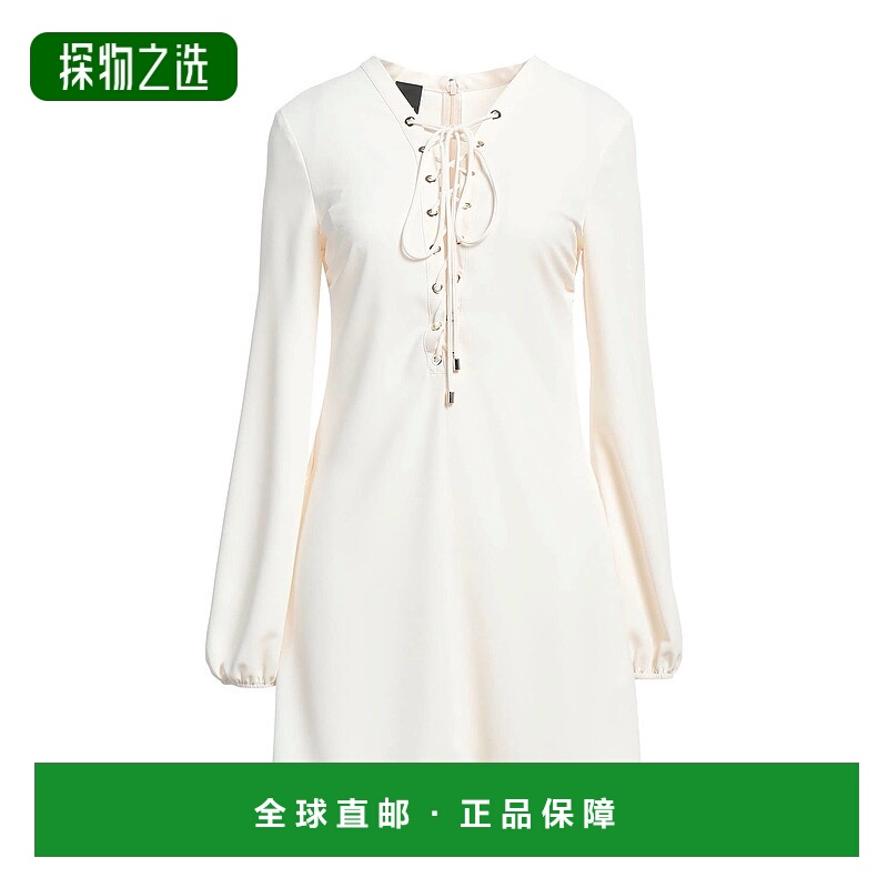 香港直邮Pinko 品高 女士 短款连衣裙 beige米色 舒适时尚