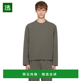 1h可退 香港直邮Craig Green 男士 卡其色 Embroidered Linestitc