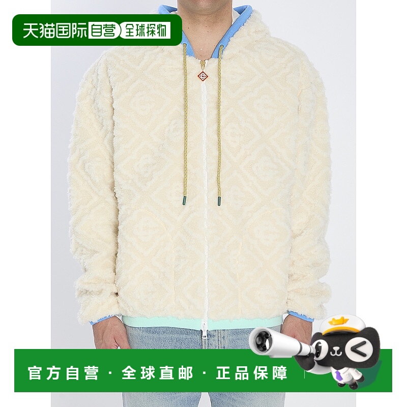 1h可退 香港直邮Casablanca 男士 Teddy 质感夹克 MPF25JTP37301W