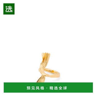 1h可退 黄金指节Not戒指金戒指原创配饰 欧洲直邮LOEWE24年上新
