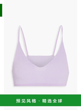 1h可退 香港直邮Jacquemus 女士 罗纹针织文胸式上衣 213KN003206