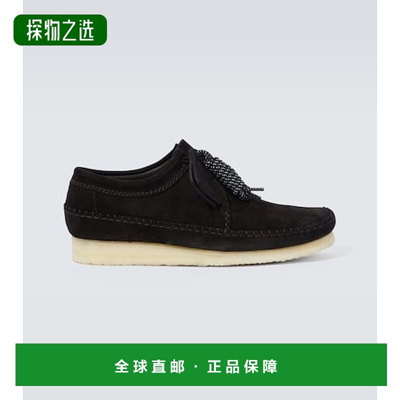 1h可退 香港直邮Clarks Originals 男士 Weaver 绒面革运动鞋