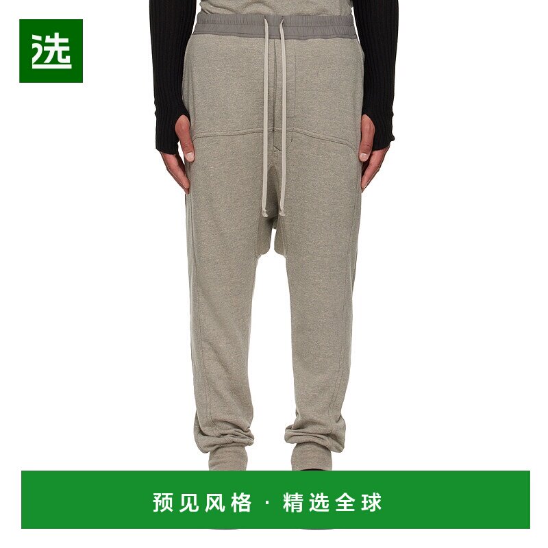 1h可退 香港直邮rick owens 瑞克·欧文斯 DRKSHDW 男士 灰色 Con