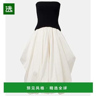 Izzy 女士 抹胸塔夫绸中长连衣裙尼龙 香港直邮Simkhai 1h可退