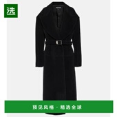 000998西装 香港直邮Tom 女士 羊驼毛羊毛大衣 Ford 汤姆·福特